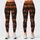 Striped Skull Cat Halloween Style for Spooky Season Celebrations and Everyday Wear Leggings - 1
