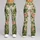 Ivory And Emerald Shamrock Rose Vines For St. Patrick’s Day Festive Celebrations Leggings - 9
