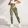 Ivory And Emerald Shamrock Rose Vines For St. Patrick’s Day Festive Celebrations Leggings - 4