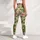Ivory And Emerald Shamrock Rose Vines For St. Patrick’s Day Festive Celebrations Leggings - 5
