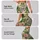 Ivory And Emerald Shamrock Rose Vines For St. Patrick’s Day Festive Celebrations Leggings - 2