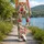 Fresh Strawberry Garden Fruit for Yoga, Pilates and Everyday Weekend Lifestyle Leggings - 12