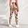 Fresh Strawberry Garden Fruit for Yoga, Pilates and Everyday Weekend Lifestyle Leggings - 4