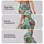 Strawberry And Aqua Botanical Motifs For Yoga Pilates And Everyday Wear Leggings - 2