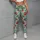 Strawberry And Aqua Botanical Motifs For Yoga Pilates And Everyday Wear Leggings - 6