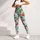 Strawberry And Aqua Botanical Motifs For Yoga Pilates And Everyday Wear Leggings - 4