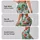 Strawberry And Aqua Botanical Motifs For Yoga Pilates And Everyday Wear Leggings - 8