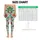 Strawberry And Aqua Botanical Motifs For Yoga Pilates And Everyday Wear Leggings - 3