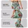 Strawberry And Aqua Botanical Motifs For Yoga Pilates And Everyday Wear Leggings - 2