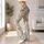 Woodland Fawn and Sage Leaves for Yoga, Pilates, and Everyday Outings Leggings - 12