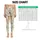 Woodland Fawn and Sage Leaves for Yoga, Pilates, and Everyday Outings Leggings - 3