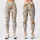 Woodland Fawn and Sage Leaves for Yoga, Pilates, and Everyday Outings Leggings - 1