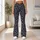 Charcoal Leopard Spots for Yoga, Pilates, Commuting, and Chic Everyday City Style Leggings - 12