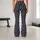 Charcoal Leopard Spots for Yoga, Pilates, Commuting, and Chic Everyday City Style Leggings - 10