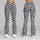 Charcoal Paw Motif Gray Field For Yoga And Everyday Activewear Leggings - 9