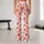 Blush Strawberry and White Dot Motifs for Sweet Summer Fitness and Everyday Activewear Leggings - 10