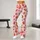 Blush Strawberry and White Dot Motifs for Sweet Summer Fitness and Everyday Activewear Leggings - 11