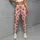 Blush Strawberry and White Dot Motifs for Sweet Summer Fitness and Everyday Activewear Leggings - 6