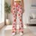 Blush Strawberry and White Dot Motifs for Sweet Summer Fitness and Everyday Activewear Leggings - 12