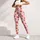 Blush Strawberry and White Dot Motifs for Sweet Summer Fitness and Everyday Activewear Leggings - 6