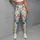 Colorful Star And Dot Motifs For Yoga, Pilates, Travel And Everyday Activewear Style Leggings - 4