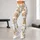 Cute Teddy Bear And Star Motifs For Yoga Pilates And Everyday Comfort Leggings - 11