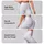 Soft White Cloud Motifs for Calm Studio Days and Everyday Movement Leggings - 8