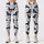 Navy Dachshund Silhouettes for Pilates, Yoga, and Everyday City Errands for Her Leggings - 3