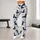 Navy Dachshund Silhouettes for Pilates, Yoga, and Everyday City Errands for Her Leggings - 11