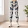 Navy Dachshund Silhouettes for Pilates, Yoga, and Everyday City Errands for Her Leggings - 6
