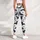 Navy Dachshund Silhouettes for Pilates, Yoga, and Everyday City Errands for Her Leggings - 4