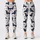 Navy Dachshund Silhouettes for Pilates, Yoga, and Everyday City Errands for Her Leggings - 1