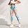 Pastel Tie Dye Colors for Yoga, Pilates and Everyday Wellness Leggings - 5