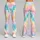 Pastel Tie Dye Colors for Yoga, Pilates and Everyday Wellness Leggings - 9