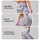 Lavender Daisy Blooms for Yoga, Pilates, and Everyday Wellness for Active Women Leggings - 8