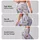 Lavender Daisy Blooms for Yoga, Pilates, and Everyday Wellness for Active Women Leggings - 2