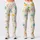 Pastel Star Scatter in Yellow Green and Pink for Yoga and Everyday Style Leggings - 3