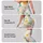 Pastel Star Scatter in Yellow Green and Pink for Yoga and Everyday Style Leggings - 8