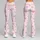 Delicate Pink Ribbon Bows for Balletcore Yoga, Pilates, and Everyday Errand Style Leggings - 9