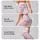 Delicate Pink Ribbon Bows for Balletcore Yoga, Pilates, and Everyday Errand Style Leggings - 2