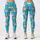 Cute Orange Cat Faces and Tiny Bones for Yoga, Pilates, and Everyday Wear Leggings - 3
