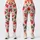 Blush Pink Strawberry Fruits for Yoga Pilates And Everyday Summer Style Leggings - 3