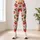 Blush Pink Strawberry Fruits for Yoga Pilates And Everyday Summer Style Leggings - 4