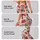Blush Pink Strawberry Fruits for Yoga Pilates And Everyday Summer Style Leggings - 2