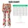 Blush Pink Strawberry Fruits for Yoga Pilates And Everyday Summer Style Leggings - 7