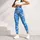 Icy Blue Snowflakes for Yoga, Pilates and Cozy Winter Casual Outings for Women Leggings - 4