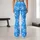 Icy Blue Snowflakes for Yoga, Pilates and Cozy Winter Casual Outings for Women Leggings - 10