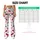 Cherry And Lipstick Kiss Motifs For Yoga Pilates And Everyday Style Leggings - 7