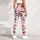 Cherry And Lipstick Kiss Motifs For Yoga Pilates And Everyday Style Leggings - 6