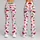 Cherry And Lipstick Kiss Motifs For Yoga Pilates And Everyday Style Leggings - 9
